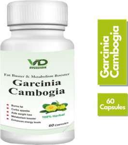 VD Ayurveda Garcinia Cambogia herbal Fat Buster |Weight Loss Capsule ...