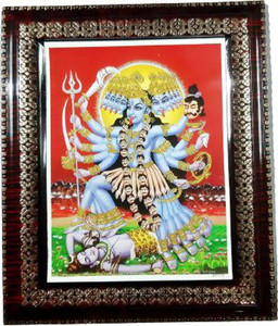 Frame Dharmik Dharmik photo framess Kali mata Religious Frame Price in India - Buy ...