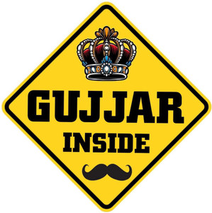 HindK 30.48 cm Gujar sticker Self Adhesive Sticker Price in India - Buy ...