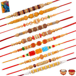Tishas 4563453 Plastic (PVC) Rakhi Set Price in India - Buy Tishas ...