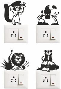 LAKSHIT ENTERPRISES 15 cm Switch board sticker Self Adhesive Sticker ...
