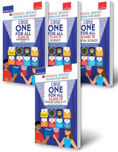 Oswaal Cbse One For All Class 10 Set Of 4 Books Mathematics Basic