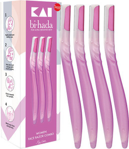 Like Face Razor Kai Face Razor for Women With Dual Coated Stainless Steel Blade - Price ...