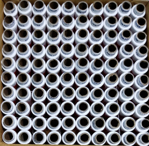 arp sewing thread 100 tubes ( White ), 100% Spun Polly 150 Mtr Thread ...