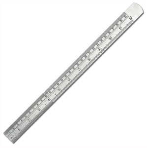 Flipkart.com | IKIS Stainless Steel Ruler 300mm | Permanent Etched ...