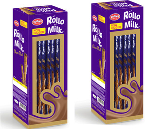 Yummy Choco Rools Yummy rollo milk choco stick wafers Pack of 2 Bars Price in India - Buy ...