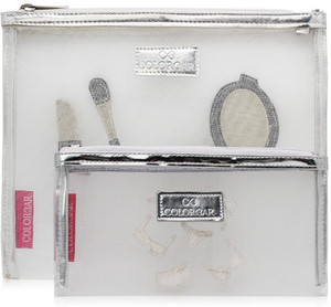 COLORBAR Mesh Pouch - [Set Of Two] Makeup storage Vanity Box Price in ...