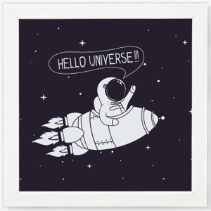 Hello universe Paper Print - Humor posters in India - Buy art, film ...