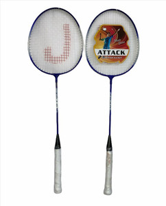 AS WIDE BODY Set of 2 Badminton Racquets (BLUE) Badminton Kit - Buy AS ...