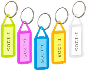 BANSURI ARISTOCRATIC Polypropylene Keychain ( 100 keys in 1 Box ) | Key ...