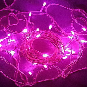 Luz 75 LEDs 20.04 m Pink Steady String Rice Lights Price in India - Buy ...