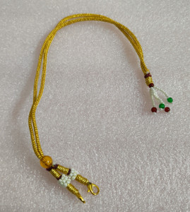 DDVS FASHION Pack Of-1 Adjustable 10-Inch Back Rope Zari Dori For ...