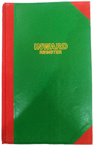 ArcenalRR Inward registerInward Register of 400 Pages (400 pages ...