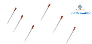 d d scientific Glass Dropper 6'' with rubber teat for laboratory ...