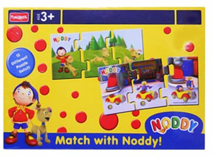 FUNSKOOL MATCH WITH NODDY EDUCATIONAL PUZZLE, GREAT FOR GIFTS - MATCH ...