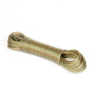 Rishikansh Cloth Rope/Wire PVC Coated Anti-Rust Unbreakable Alumminium ...