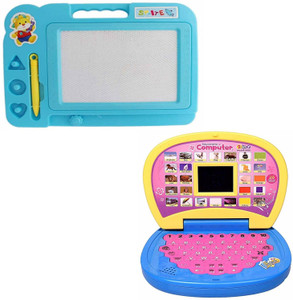 Kmc Led Screen Kmc kidoz Educational Computer & Magic Slate Combo Set, LED Screen ...