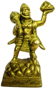 Brass Statue Brass Hanuman Idol Sanjivani Hanuman Pahad Hanuman