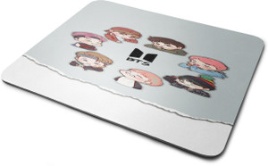 abloe Bts Mouse Pad Rap Monster Jin Suga J-Hope Jimin V Jungkook Non ...