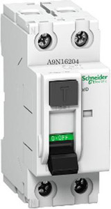 Schneider Electric Acti 9 RCCB xID 2P 40A 30mA AC-type A9N16204 MCB ...