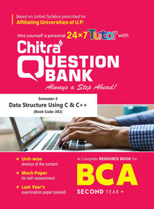 Chitra Question Bank For BCA Data Structure Using C & C++ - Second Year ...