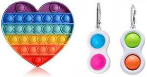 Aganta Push Pop It Push Bubble Toy Fidget Toys For Kids Popet Toys Pop ...