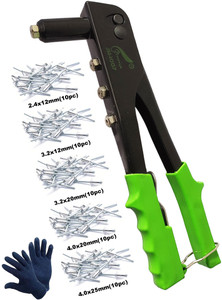 DUMDAAR Heavy duty 10.5inch Hand Rivet Gun 2.4mm, 3.2mm, 4.0mm, 4.8mm ...