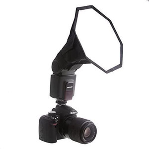 MILLETS 8-inch Universal Collapsible Octagon Studio Softbox Flash ...