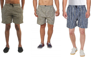 Noor Exclusive Checkered Men Boxer - Buy Noor Exclusive Checkered Men ...