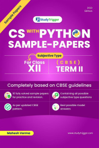 Computer Science with Python Sample Papers: Buy Computer Science with ...