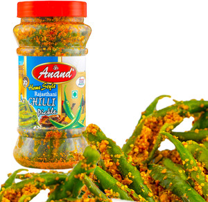 ANAND Home Made Rajasthani Chilli Pickle Green Chilli Pickle Price in ...