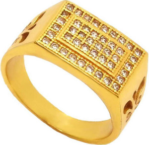 EXPONIQ Ring 1 Brass Gold Plated Ring Price in India - Buy EXPONIQ Ring ...