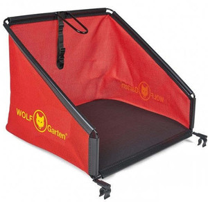 Cesto Di Raccolta WOLF-Garten FS 350, 20 Litri, Rosso, Per Tosaerba Elicoidali TT 300 S, TT 350 S E TT 380 DL