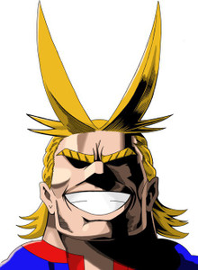 All Might My Hero Academia Anime Series Matte Finish Poster Paper Print ...