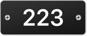 Flambird Numeral 223 Emergency Sign Price in India - Buy Flambird ...