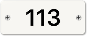 Flambird Numeral 113 Emergency Sign Price in India - Buy Flambird ...