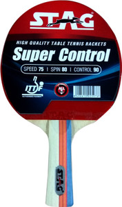 Stag Control Racket STAG Super Control Red, Black Table Tennis Racquet - Buy STAG Super ...