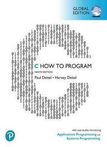 C How to Program: With Case Studies in Applications and Systems ...