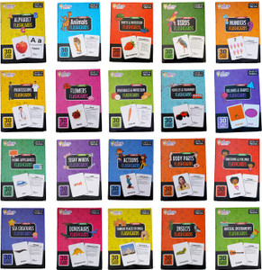 Sharp Children LAMINATED Flash Cards For Kids (Set Of 20). Flashcards ...