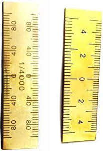 Two Inch Scale Flipkart.com | PRIYA INDUSTRIES Brass Scale 2 Inch Patwari Measurement ...