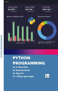 Python Programming: Buy Python Programming by Dr. P. Mano Paul Dr ...