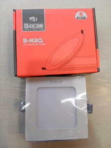 Biocon 8w panel light Recessed Ceiling Light Ceiling Lamp Price in ...