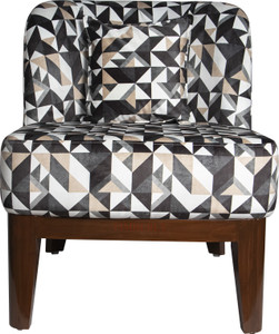 Timberly Single Sofa Chair for Living Room, Bedroom Furniture (Teak ...