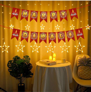 Xydrozen 12 LEDs 3.5 m White Flickering Star Rice Lights Price in India ...
