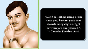 Chandra Shekhar Azad (Freedom Fighter) Poster Photo Paper Print Poster ...