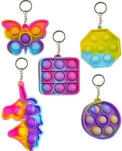 Kivya Birthday Party Return Gift For Kids Poppet Keychain Multi Design ...