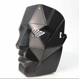 Anvi Squid Game Front man/Boss Mask for Cosplay Costume, Black - Squid ...