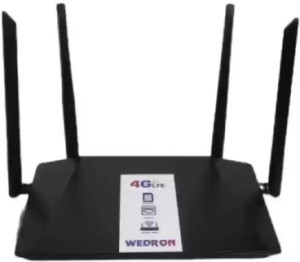 Wedron Wi-Fi Plug & Play router with SIM Card Slot, Dual band wireless ...