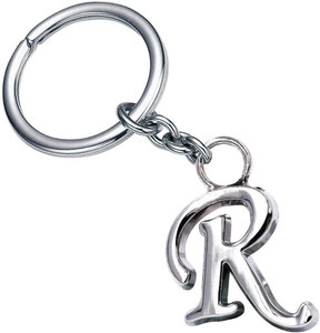 Key Rletter R gtrp Alphabet Letter R Metal Keychain Keyring Key Chain Key Chain Price ...