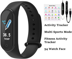 Ykarn Trades X294 |M4 Max Step Tracker, ECG Multi Sports Mode Black ...